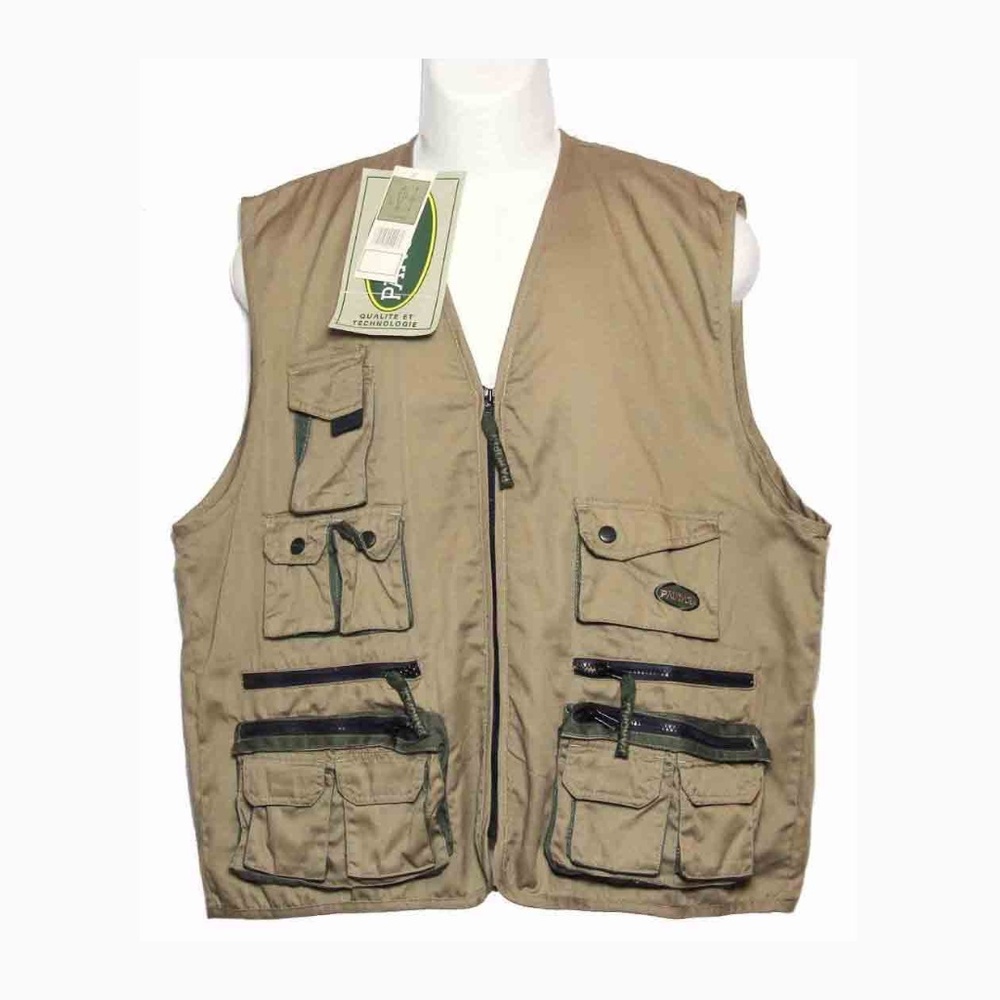 Panoply Fishing Vest Khaki Men's Size XL